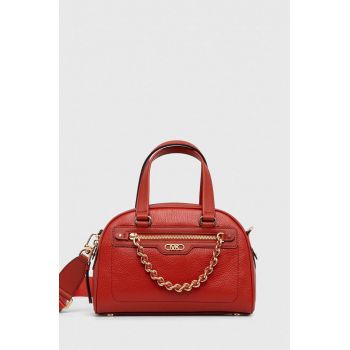 MICHAEL Michael Kors poseta de piele culoarea bordo ieftina