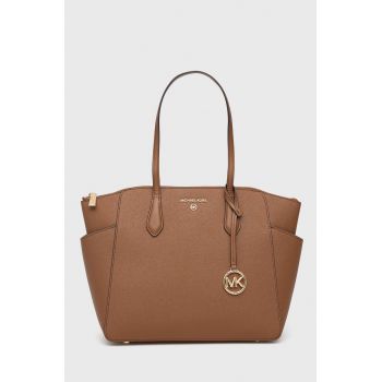 MICHAEL Michael Kors poseta de piele culoarea maro de firma originala