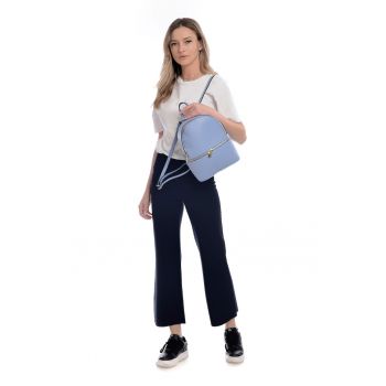 Rucsac de piele cu aspect texturat