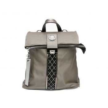 Rucsac GRYXX gri, 63391, din piele ecologica