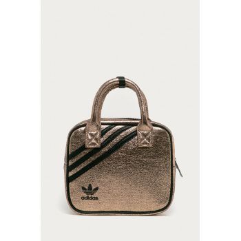 Adidas Originals Rucsac GQ2928 femei, culoarea auriu, mic, material neted