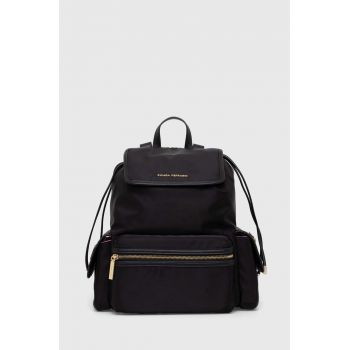 Chiara Ferragni rucsac femei, culoarea negru, mare, neted