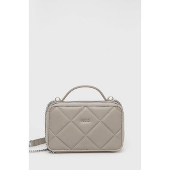 Furla Poșetă de piele culoarea gri
