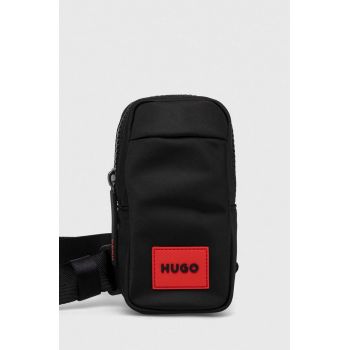 HUGO borseta culoarea negru