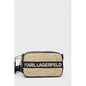 Karl Lagerfeld Poșetă culoarea negru