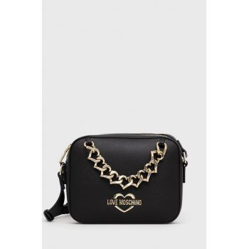 Love Moschino poseta culoarea negru