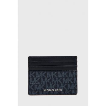 Michael Kors carcasa cardului barbati, culoarea albastru marin