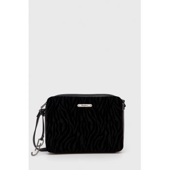 Pepe Jeans Poșetă culoarea negru