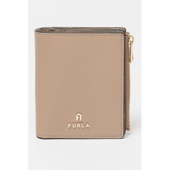 Portofel din piele Camelia Compact