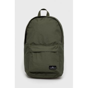 Quiksilver Rucsac bărbați, culoarea verde, mare, material neted Quiksilver Rucsac bărbați, culoarea verde, mare, material neted