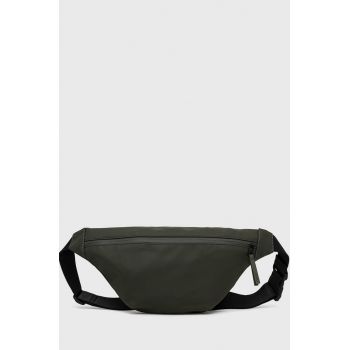 Rains borseta 13030 Bum Bag culoarea verde