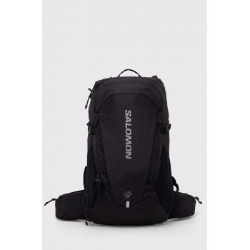 Salomon rucsac culoarea negru, mare, cu imprimeu