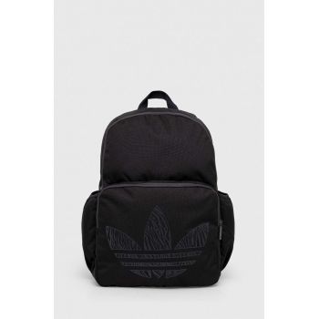 adidas Originals rucsac culoarea negru, mare, cu imprimeu