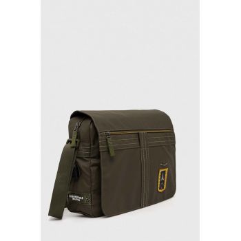 Aeronautica Militare geanta culoarea verde ieftina