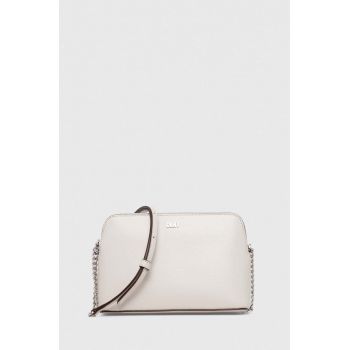 Dkny poseta de piele culoarea bej