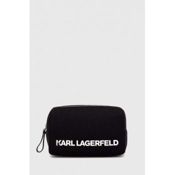 Karl Lagerfeld portfard culoarea negru