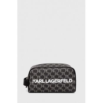 Karl Lagerfeld portfard culoarea negru
