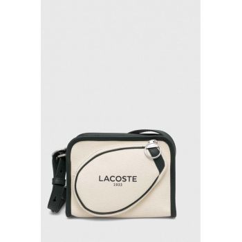 Lacoste borseta culoarea bej