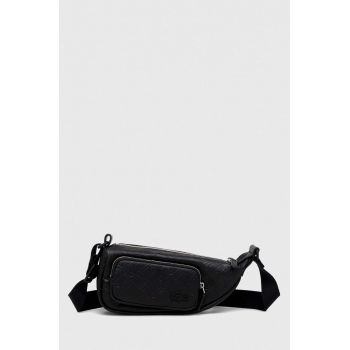 Lacoste borseta culoarea negru