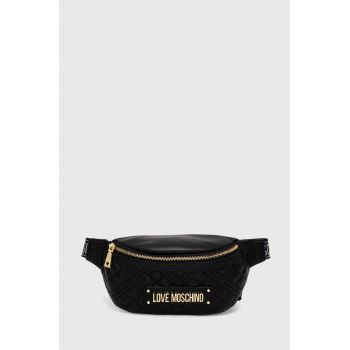 Love Moschino borseta culoarea negru