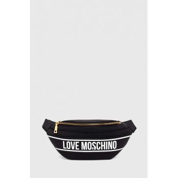 Love Moschino borseta culoarea negru