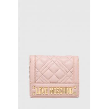 Love Moschino portofel femei, culoarea bej