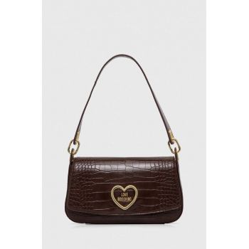 Love Moschino poseta culoarea maro
