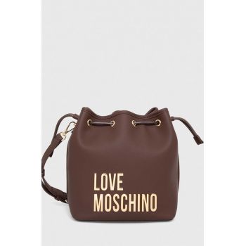 Love Moschino poseta culoarea maro