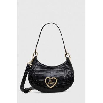 Love Moschino poseta culoarea negru