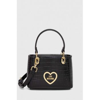 Love Moschino poseta culoarea negru