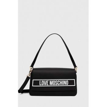 Love Moschino poseta culoarea negru