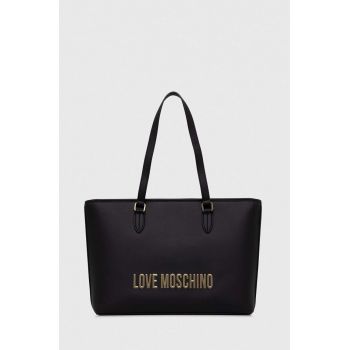 Love Moschino poseta culoarea negru