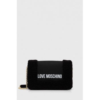 Love Moschino poseta culoarea negru de firma originala