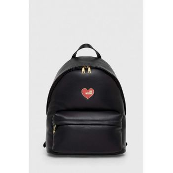 Love Moschino rucsac femei, culoarea negru, mare, neted