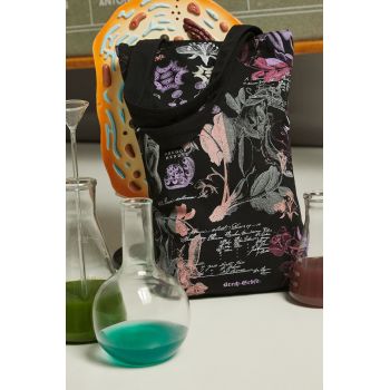 Medicine geanta de bumbac culoarea negru