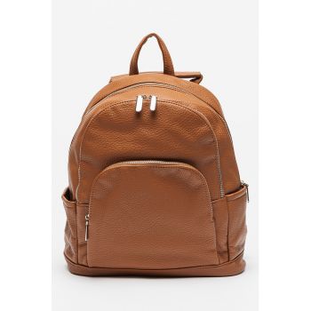 Rucsac din piele ecologica cu buzunare multiple de firma original