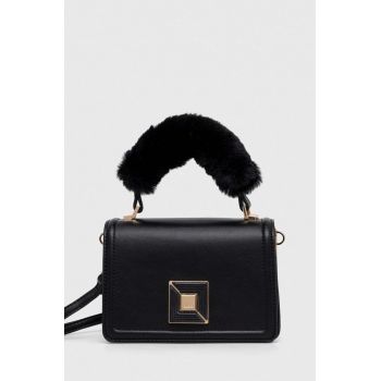 Aldo poseta NOTABENA culoarea negru, NOTABENA.001