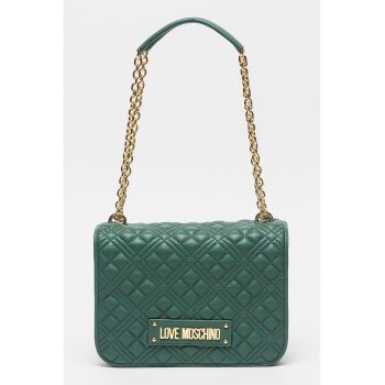 Geanta matlasata cu bareta convertibila