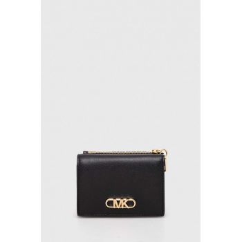 MICHAEL Michael Kors portofel de piele femei, culoarea negru