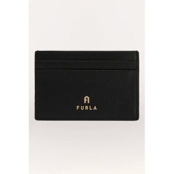 Portcart din piele Camelia