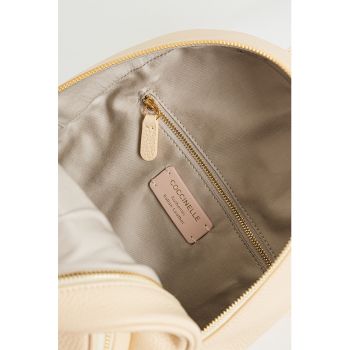 Rucsac de piele cu buzunar frontal Gleen