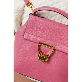 Rucsac de piele cu inchidere cu clapa Arlettis
