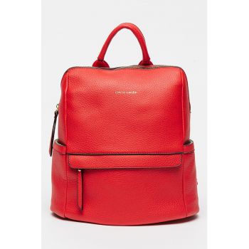 Rucsac de piele ecologica cu aspect texturat