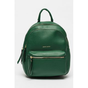 Rucsac de piele ecologica cu buzunare multiple