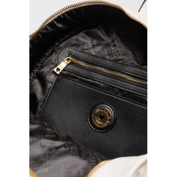 Rucsac de piele ecologica cu catarama decorativa