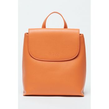 Rucsac de piele ecologica cu clapa Zaino