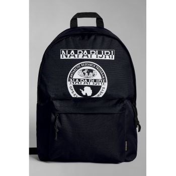 Rucsac unisex cu imprimeu logo - Bleumarin