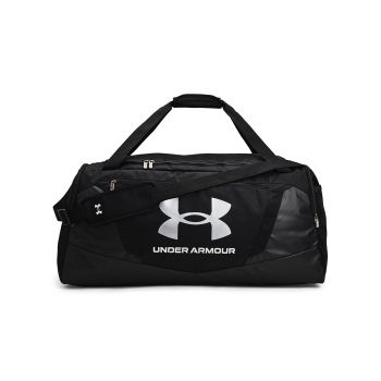 Under Armour Undeniable 5.0 Duffle Lg Black/ Black/ Metallic Silver de firma originala