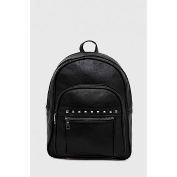 Answear Lab rucsac femei, culoarea negru, mare, neted