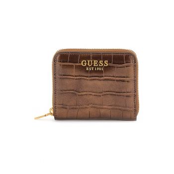 Portofel cu aspect de piele de crocodil Laurel